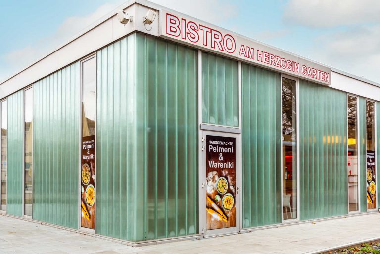 Bistro am Herzogingarten Außenansicht